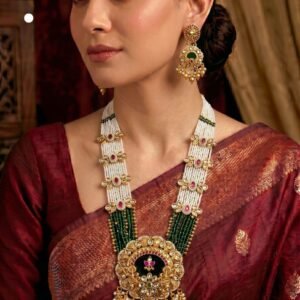 Long pearl haar