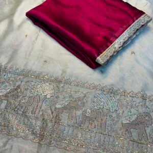 Rangoli silk