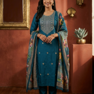 Roman Silk three peice pant set