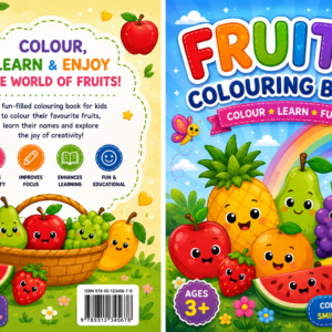 FRUITS COLOURING BOOK