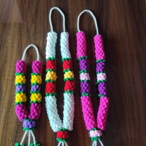 Handmade crochet ganpati bappa har