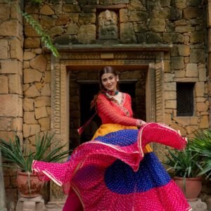 Foux georgette gown