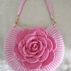 “Hooked with Love – Custom Handmade Crochet Purse” 🧶✨