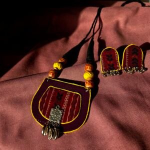 Handmade fabric jewellery