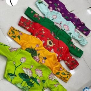 Hand painted fabrics