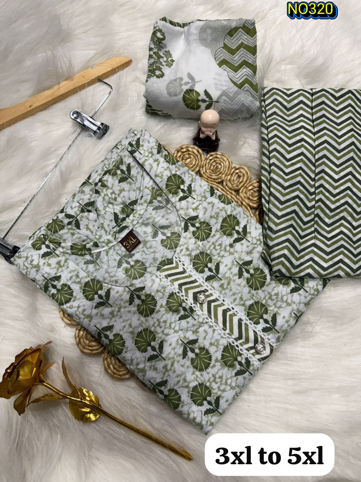 ✨ *RC NEW LAUNCH* ✨ *Thak Gayi Ho Synthetic Se? Ab Pehno Sukoon* 🌸 👑 *Product:* RC All-Size Queen Batik Cotton Kurti Pant Dupatta Set 🌿 *Kyu Khaas Hai Ye Set?* ➡️ *Fabric:* 100% Pure Semi Soft Cotton - Bilkul Breathable, Garmi me chipke nahi ➡️ *Design:* Premium Batik Print - Kabhi Out of Fashion Nahi ➡️ *Full Set:* Kurti + Pant + Dupatta - Complete Look ➡️ *Size:* M | L | XL | XXL | 3XL | 4XL | 5XL - Har Body Type Ke Liye 💃 *Kahan Pehne?* Office, College, Ghar, Market - Har Jagah Perfect! 💰 *RC Dhamaka Price: ₹599 Only* 🚚 *Free Shipping Pan India* 💵 *COD Available* - Image 6