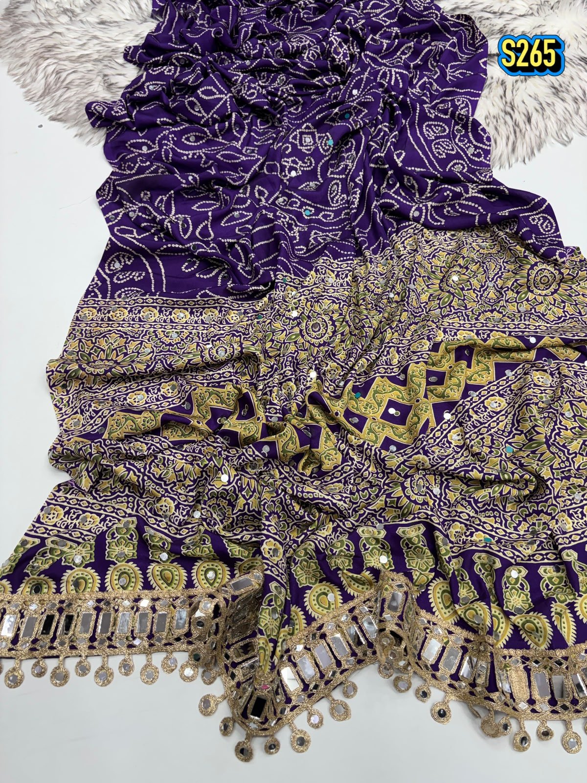 Premium Cotton Batik Kurti Patiyala Dupatta Set for Women L to 5XL - Image 5