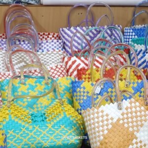 Plastic strap Baskets and shoppers