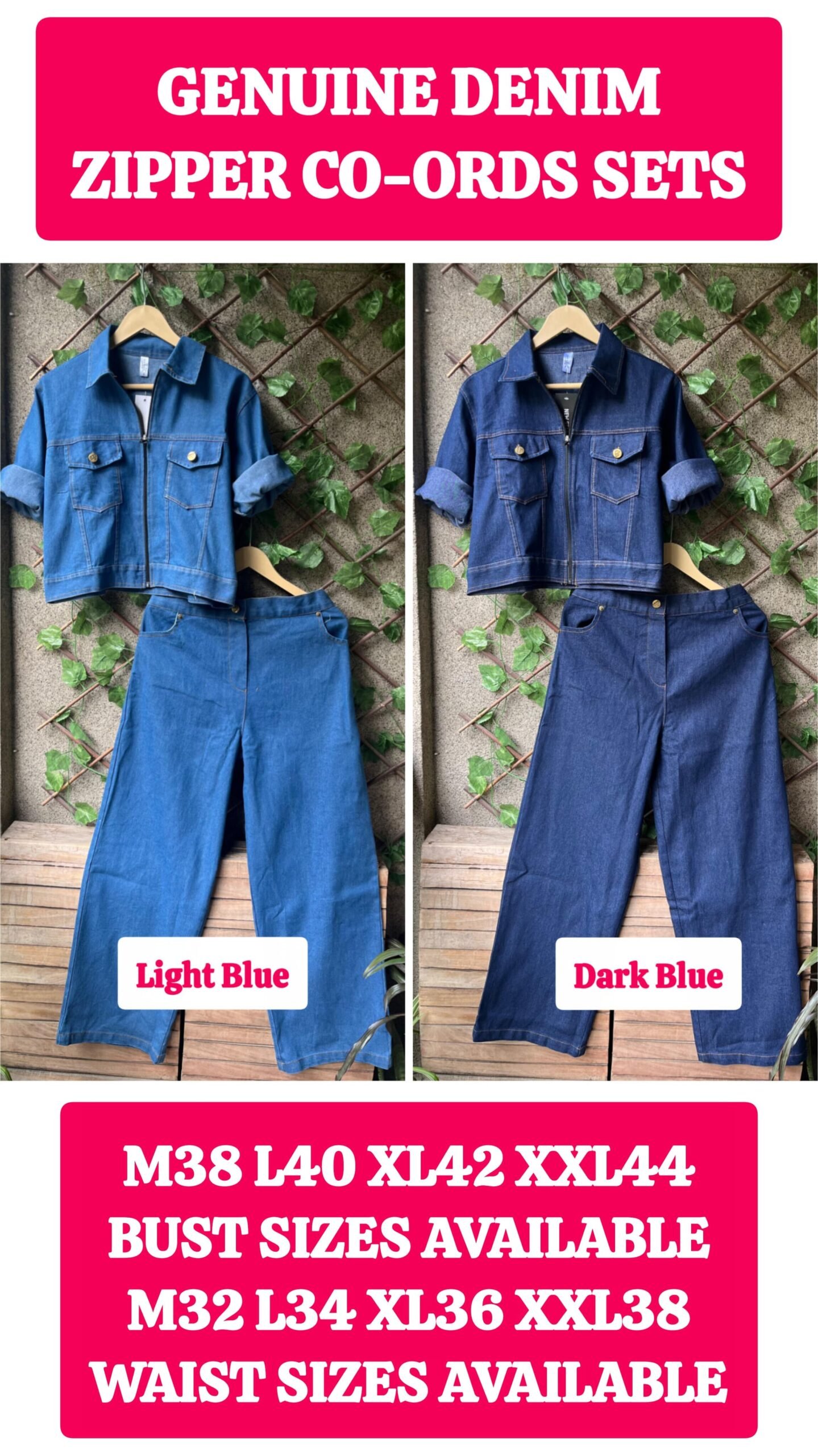 Denim coardset