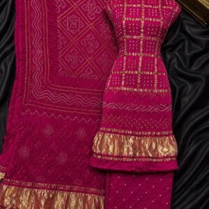 Bandhej suit piece