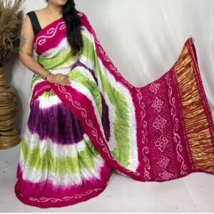 Pure modal silk saree
