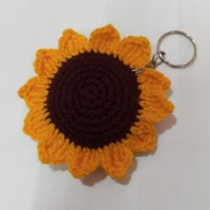Crochet keychain