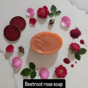 Beetroot Rose Soap