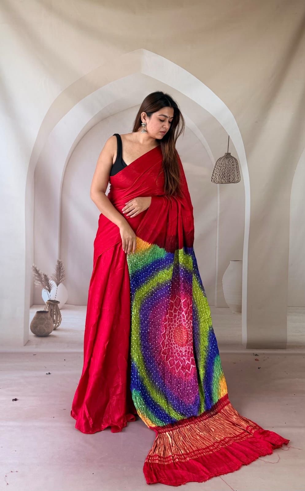 Modal silk saree