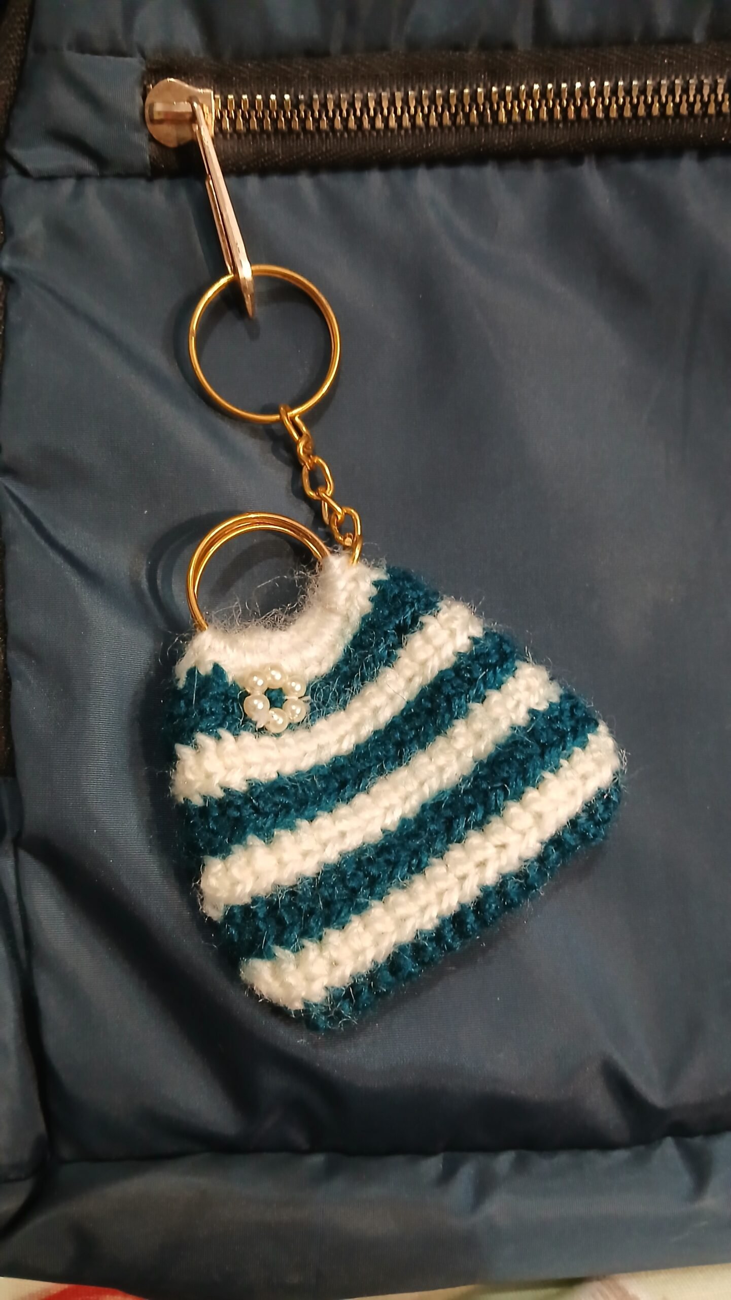 Handmade Crochet Keychain - Image 2