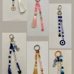 Handmade Personalised Bag Charms